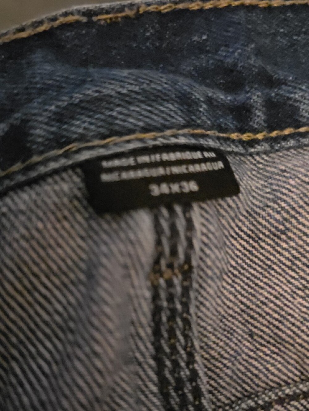 Dickies Mens Work Denim Jeans 34x36 - Picture 4 of 4